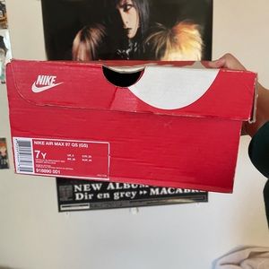 NIKE AIR MAX 97 QS GS SILVER BULLET SIZE 7Y